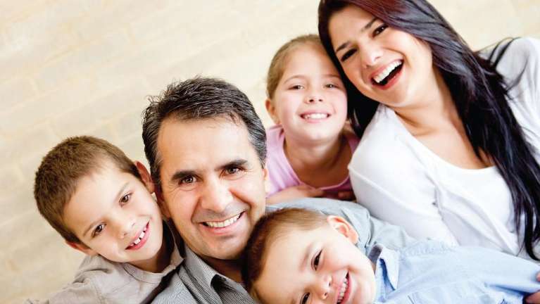 family at the dentist in burke va