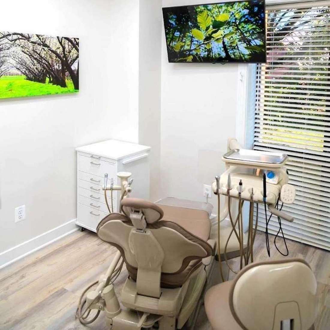 another dental exam room at burke dental center in burke va